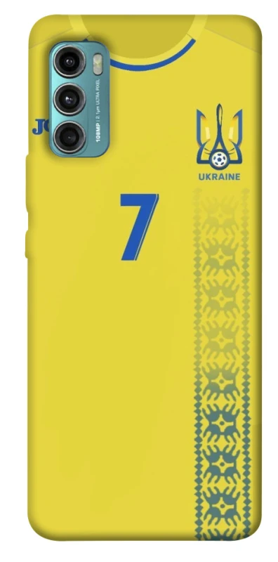 Чехол на Motorola Moto G60 UA-Football ver.3 фото 1 из 1