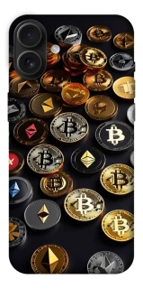 Чехол на Apple iPhone 16 Plus Many coins фото 1 из 1