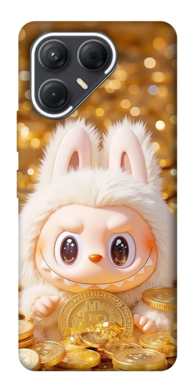 Чехол на TECNO Pova 7 Bitcoin Labubu фото 1 из 1