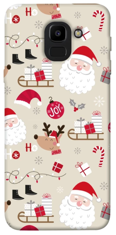 Чехол на Samsung J600F Galaxy J6 (2018) Новогодний v1 фото 1 из 1