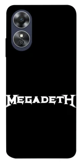 Чохол на Oppo A17 Megadeth logo фото 1 з 1
