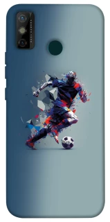 Чехол на TECNO Spark 6 Go Футболист фото 1 из 1