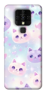 Чехол на TECNO Camon 16 SE Funny Kittens ver.4 фото 1 из 1