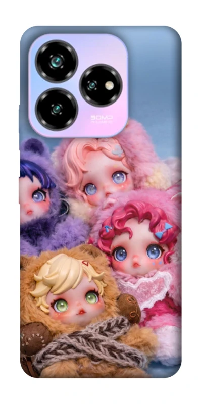 Чохол на ZTE Nubia V60 Desing SKULLPANDA × My Little Pony Ver.1 фото 1 з 1