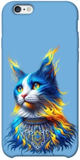 Чохол на Apple iPhone 6/6s plus (5.5") Кіт патріот фото 1 з 1