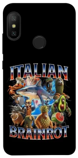 Чехол на Xiaomi Mi A2 Lite / Xiaomi Redmi 6 Pro Italian Brainrot фото 1 из 1