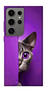 Чохол на Samsung Galaxy S24 Ultra Кіт-підглядач фото 1 з 1