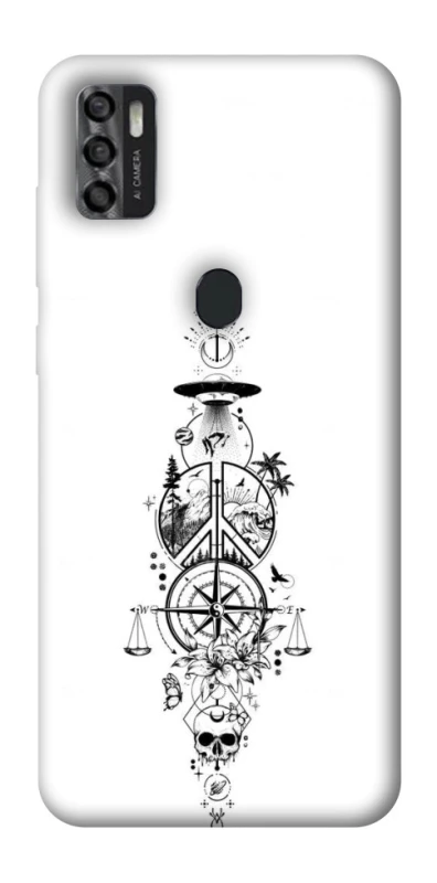 Чехол на ZTE Blade A7s (2020) Tattoo ver.7 фото 1 из 1