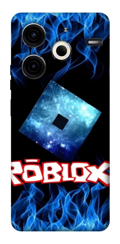 Чохол на TECNO Pova 6 Neo (LI6) Roblox Galaxy Flame Logo фото 1 з 1