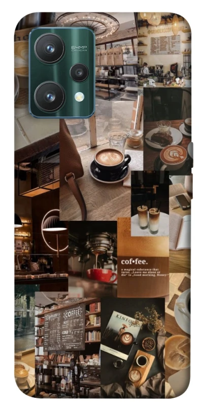 Чехол на Realme 9 Pro Coffee collage ver.2 фото 1 из 1