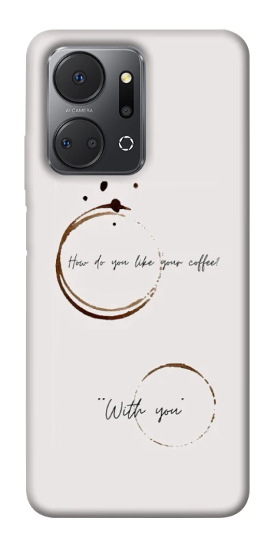 Чохол на Huawei Honor X7a Coffee with you фото 1 з 1