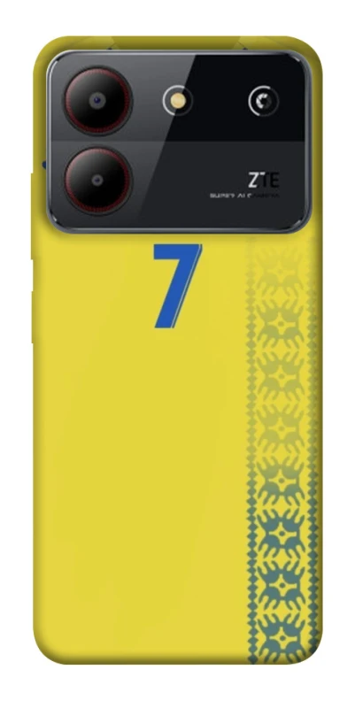 Чохол на ZTE Blade A54 4G UA-Football ver.3 фото 1 з 1