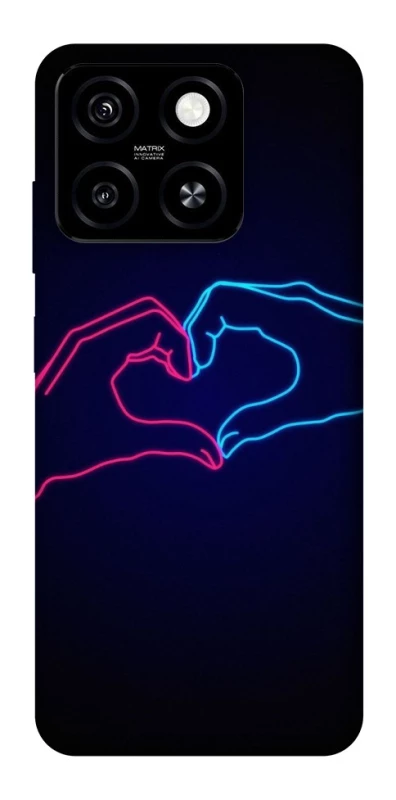 Чохол на ZTE Blade A55 4G Neon love фото 1 з 1