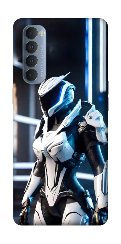 Чохол на Oppo Reno 4 Pro Cyber space girl ver.6 фото 1 з 1