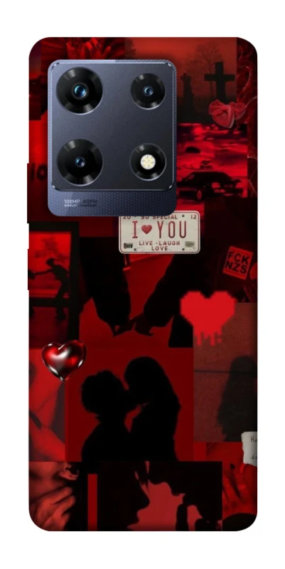Чохол на Infinix Note 30 Pro Love collage ver.2 фото 1 з 1