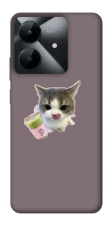 Чохол на Realme Note 60x cat matcha фото 1 з 1
