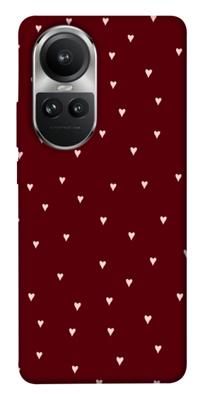 Чохол на Oppo Reno 10 Smal hearts фото 1 з 1