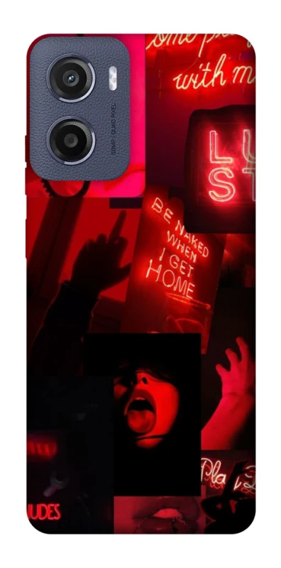 Чехол на Motorola Moto E15 Hot collage ver.3 фото 1 из 1