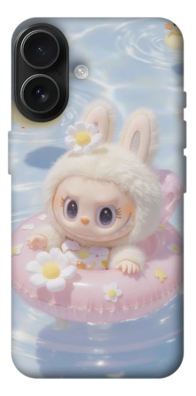 Чохол на Apple iPhone 17 (6.3") Labubu swimming фото 1 з 1