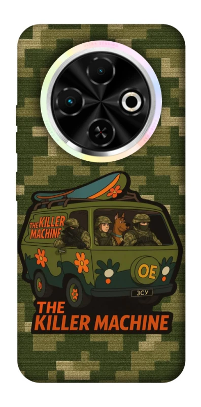 Чохол на TECNO Spark 30C Funny machine фото 1 з 1