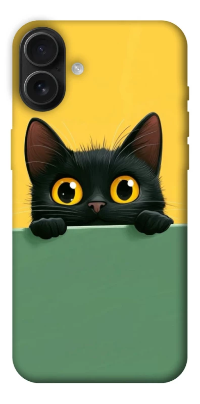 Чохол на Apple iPhone 16 Plus Black cat v2 фото 1 з 1