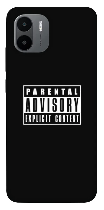 Чохол на Xiaomi Redmi A1+ / Poco C50 / A2+ Parental Advisory Label фото 1 з 1