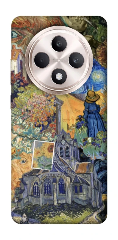Чехол на Oppo Reno 12 F 4G/5G Van Gogh collage фото 1 из 1