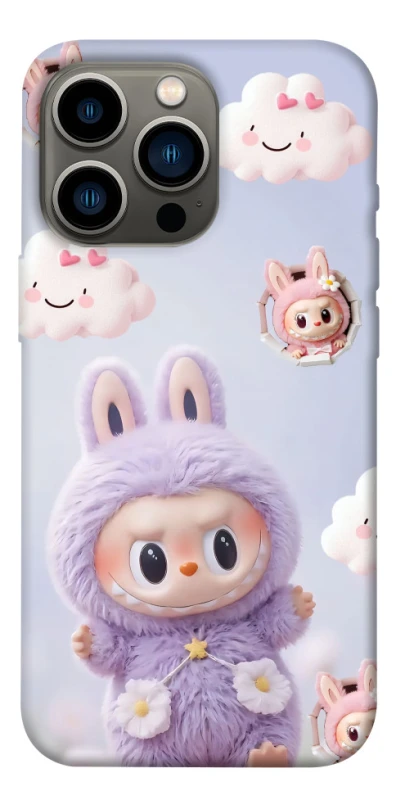 Чохол на Apple iPhone 13 Pro (6.1") Labubu & clouds фото 1 з 1