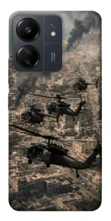 Чохол на Xiaomi Poco C65 Black hawk фото 1 з 1