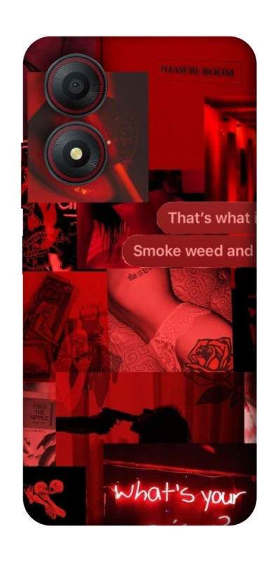 Чохол на ZTE Blade A34 4G Love collage ver.1 фото 1 з 1