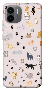Чохол на Xiaomi Redmi A1+ / Poco C50 / A2+ Cat style ver.1 фото 1 з 1