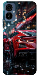 Чехол на TECNO Camon 19 Neo Red sports car фото 1 из 1