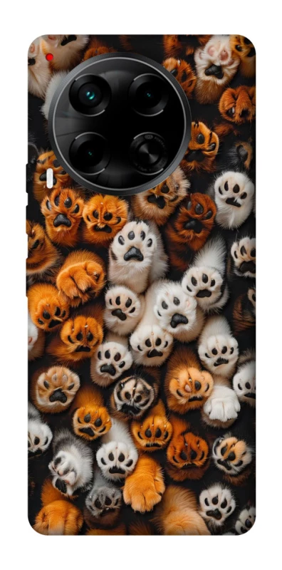 Чехол на TECNO Camon 30 (CL6) Сat paws фото 1 из 1