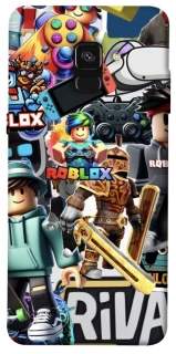Чохол на Samsung A530 Galaxy A8 (2018) Roblox collage ver.1 фото 1 з 1
