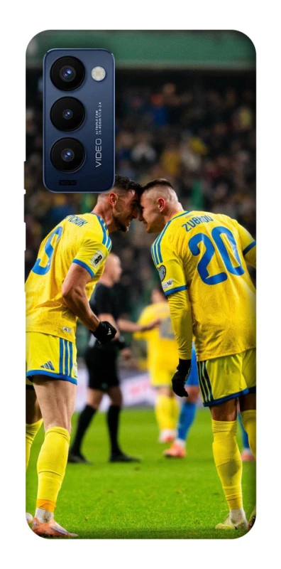 Чехол на TECNO Camon 18 Pro UA-Football ver.2 фото 1 из 1