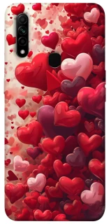 Чохол на Oppo A31 Many hearts фото 1 з 1