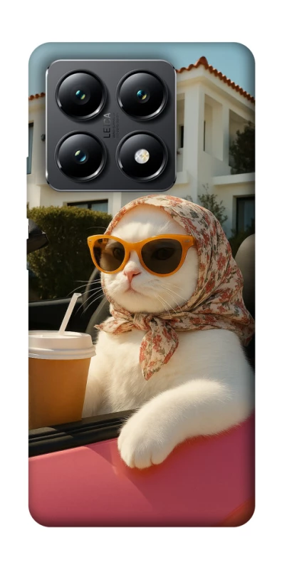 Чохол на Xiaomi 14T Stylish Cat Cruise фото 1 з 1