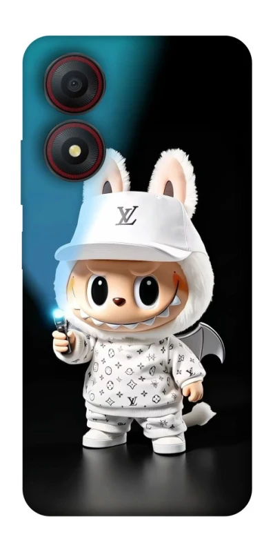 Чохол на ZTE Blade A34 4G Labubu with flashlight ver.1 фото 1 з 1