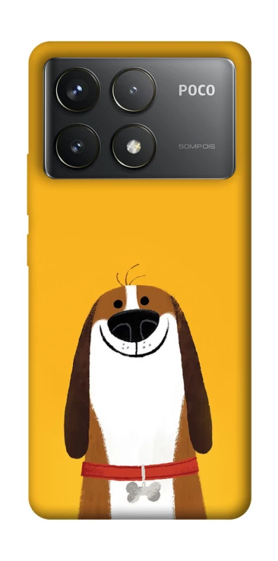 Чохол на Xiaomi Poco F6 Pro Пес-ніс фото 1 з 1