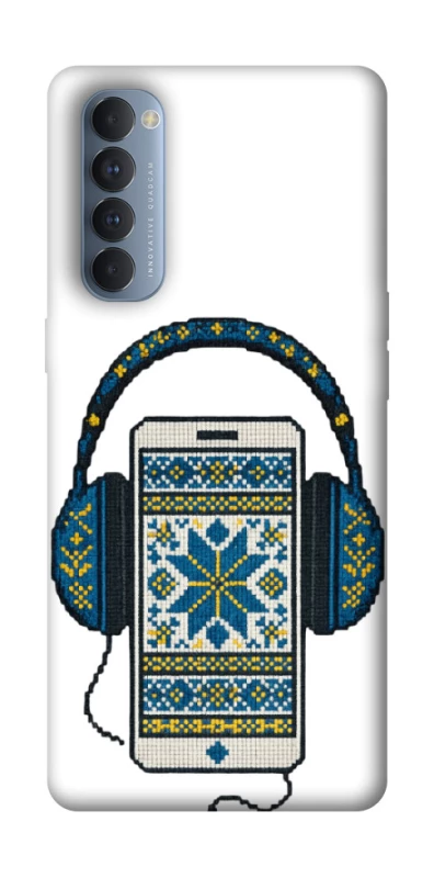 Чохол на Oppo Reno 4 Pro Сучасна вишиванка фото 1 з 1