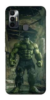 Чохол на TECNO Spark 7 Angry Hulk фото 1 з 1