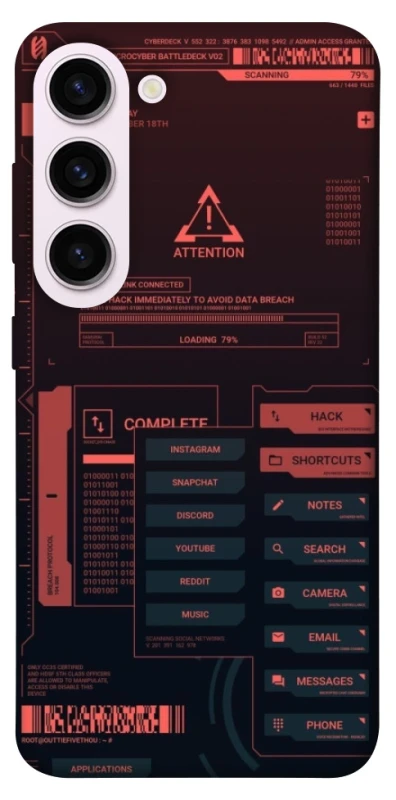 Чохол на Samsung Galaxy S23+ Attention фото 1 з 1