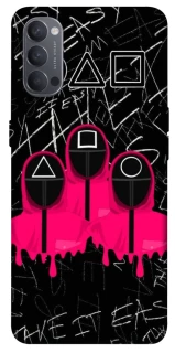 Чохол на Oppo Reno 4 squid game v4 фото 1 з 1