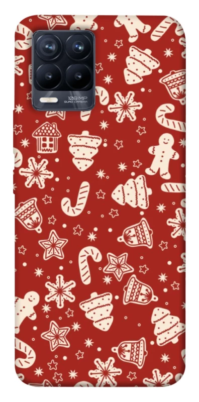 Чохол на Realme 8 Новорічний v3 фото 1 з 1