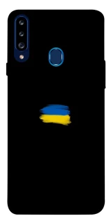 Чехол на Samsung Galaxy A20s Флаг красками фото 1 из 1