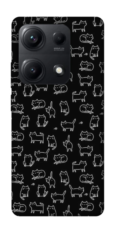 Чохол на Xiaomi Redmi Note 14S Black Cats фото 1 з 1