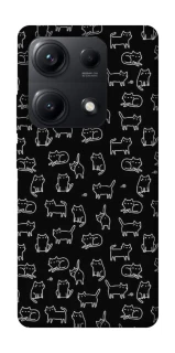 Чохол на Xiaomi Redmi Note 14S Black Cats фото 1 з 1