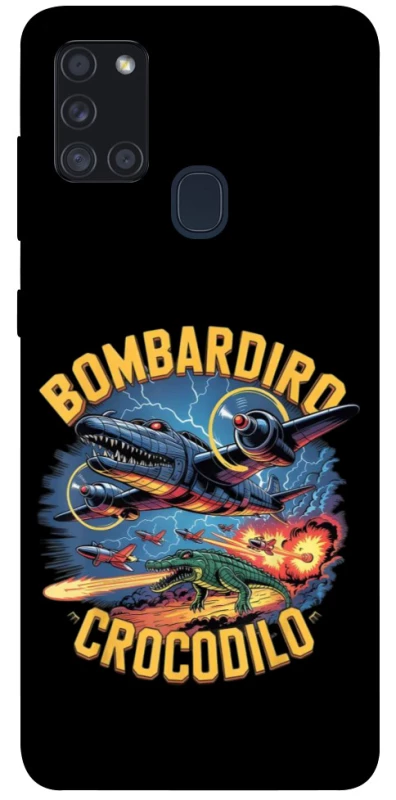 Чохол на Samsung Galaxy A21s Bombardino Crocodilo v2 фото 1 з 1