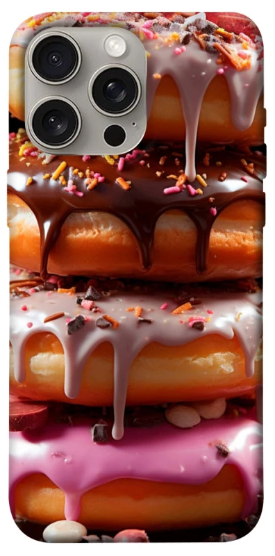 Чохол на Apple iPhone 15 Pro Max (6.7") Пончики фото 1 з 1