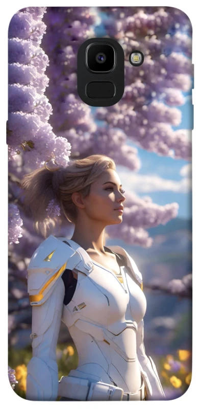Чохол на Samsung J600F Galaxy J6 (2018) Cyber space girl ver.1 фото 1 з 1